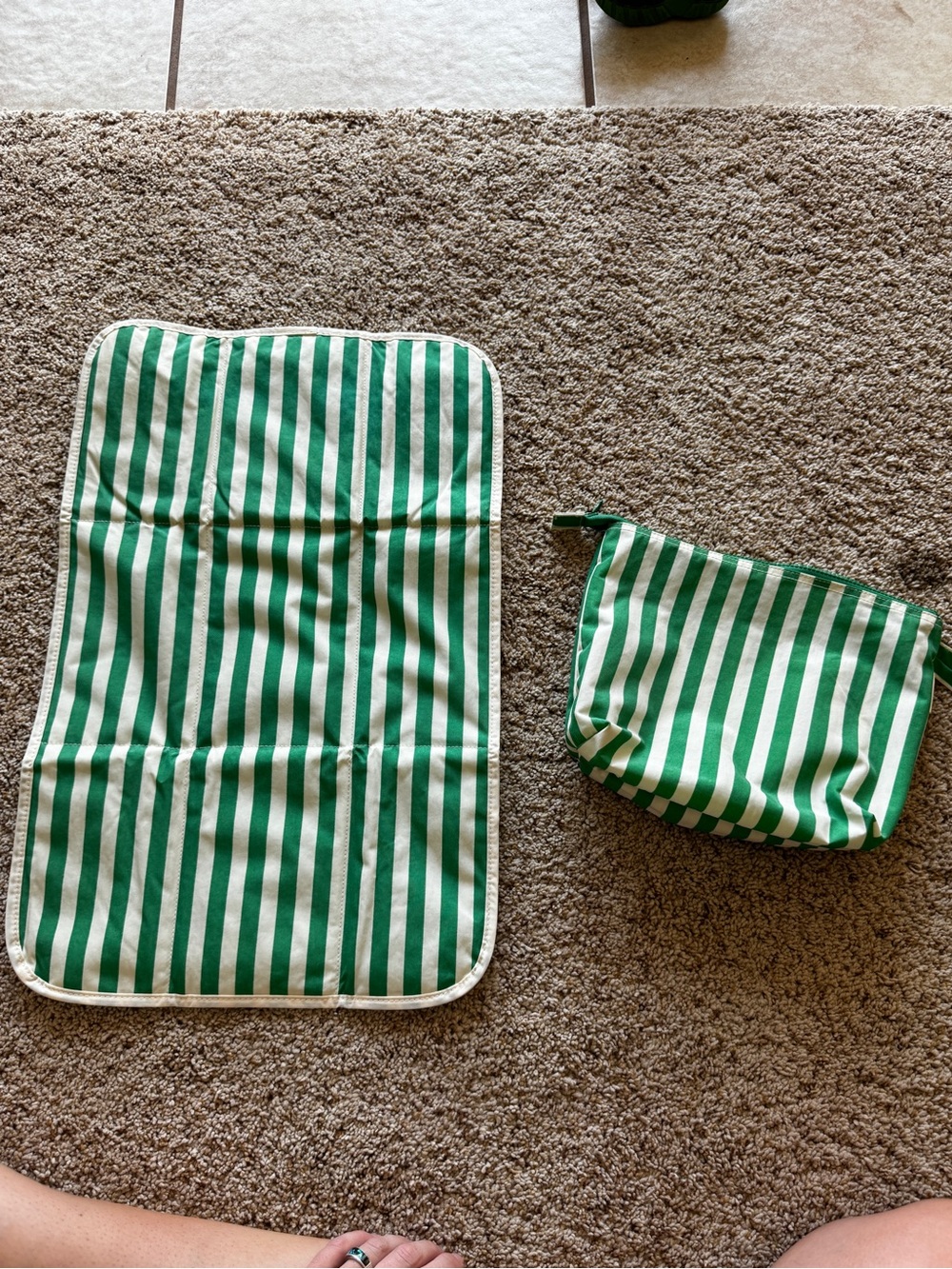 Kindred Bravley - STORQ Quick Change Kit Bag - Green Stripe - Picture 10 of 13